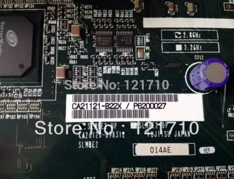 Fujitsu Speichercontroller ETERNUS E3000 E3K CA21121-B22X CA26120-B98312 CA06259-D251 Industrie-Motherboard