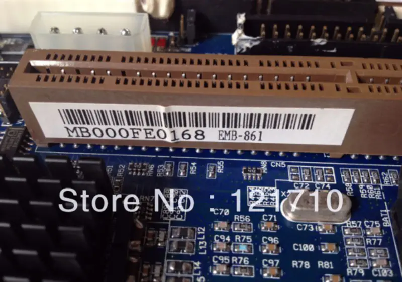 kleine Platine EMB-861 EMB-861B mit VIA C3 667A MHZ CPU Industrie-Motherboard