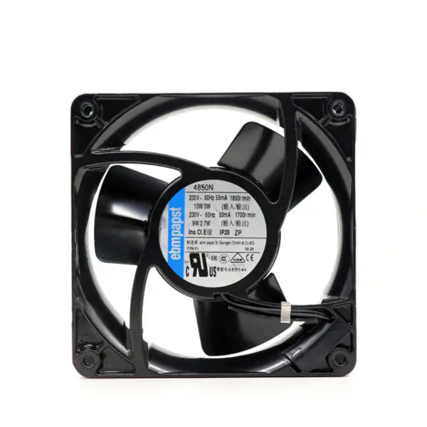 4850N original ebmpapst 120*120*38mm 230V 10 9W Ganzmetall-Stummschaltlüfter mit niedriger Drehzahl