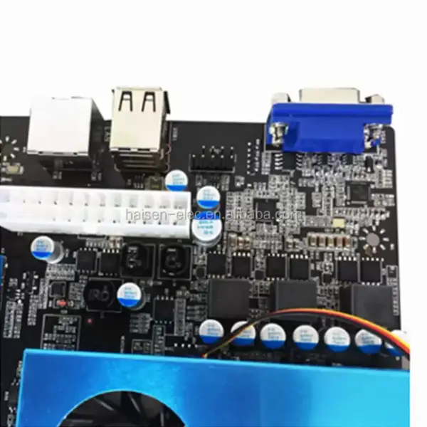 BTC IC6S Mainboard 8 Grafikkarten Steckplätze PCI Express 8 bis 16x Steckplätze VGA USB2.0 SATA3.0 1000Mbps LAN Mainboard