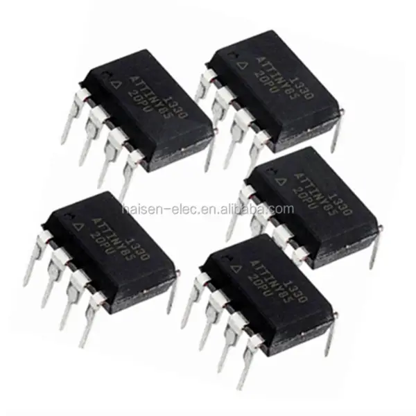 8-Bit-Mikrocontroller mit 2/4/8KBytes systeminternem programmierbarem Flash ATTINY85 20MHz 8KB FLASH 8-PDIP ATTINY85-20PU