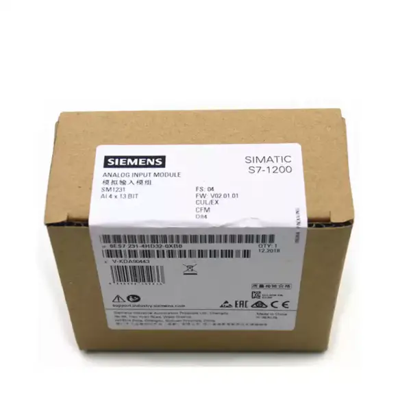 Siemens Eingangsmodul S7-200 SPS 6ES7231-4HD32-0XB0 SIMATIC S7-1200 Analogeingang SM 1231