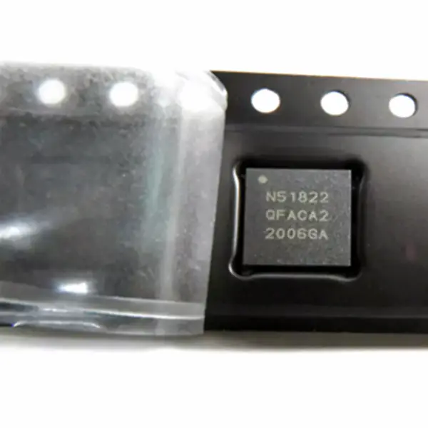 Drahtloser BLE Multiprotokoll RF SoC QFN48 NRF51822 BLE4.0 drahtloser Transceiver Chip N51822 nRF51822-QFAC