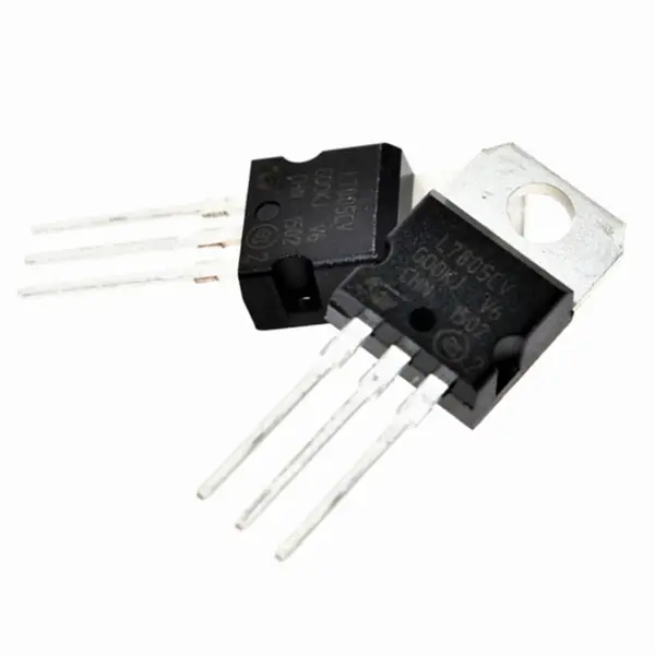 Dreipoliger 1,5A-Regler TO-220 Elektronisches Bauelement IC L7805 7805 POSITIVE VOLTAGE REGULATORS L7805CV