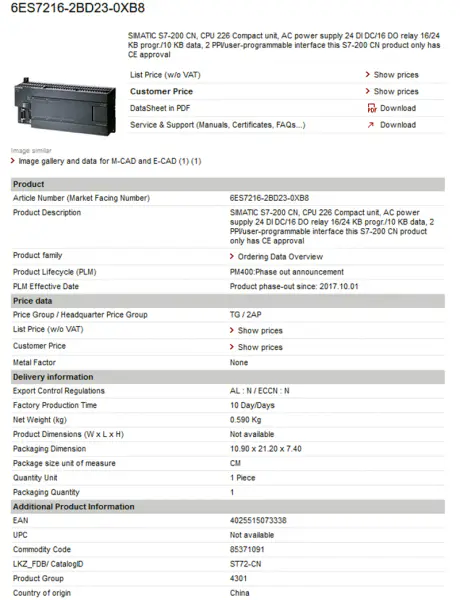 Siemens SPS 6ES7 953-8LJ00-0AA0 6ES79538LJ000AA0