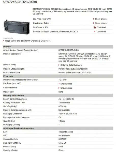 Siemens SPS mit hmi 6ES7 461-3AA01-0AA0 6ES74613AA010AA0