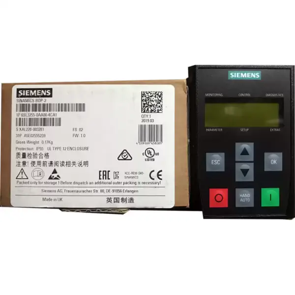 Siemens Wechselrichter 6SL3 055-0AA00-5BA3 6SL30550AA005BA3