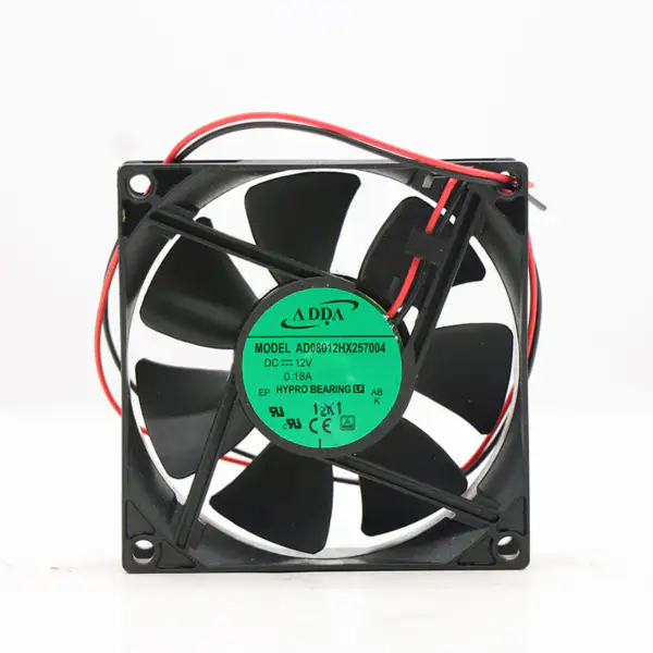 ADDA AD08012HX257004 Axiallüfter 12V 0,18A 80*80*25MM Hochgeschwindigkeitslüfter zur Gehäusekühlung