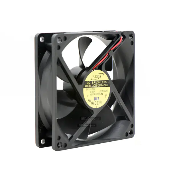 ADDA AD0912UB-A70GL 92x92x25mm 12V DC 60 CFM Kugellager Ultra High Speed Axiallüfter