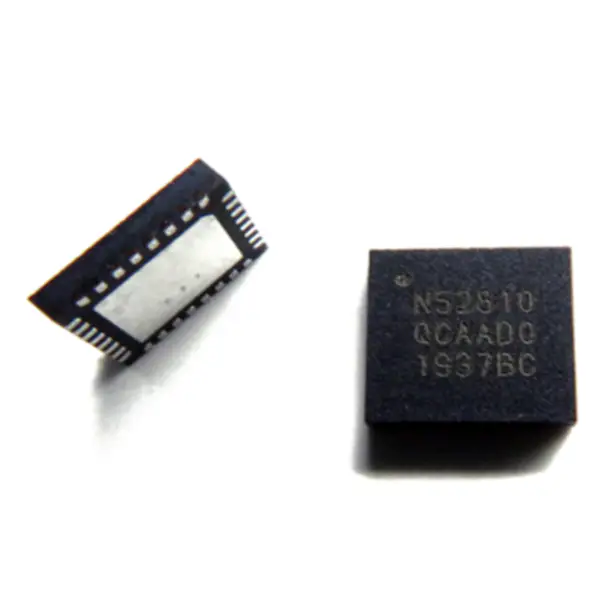 Stromsparender RF BLE5.0 Chip NRF52810-QCAA-T NRF52810-QCAA-R NRF52810-QCAA-R7 IC RF TXRX+MCU BT 32WFQFN