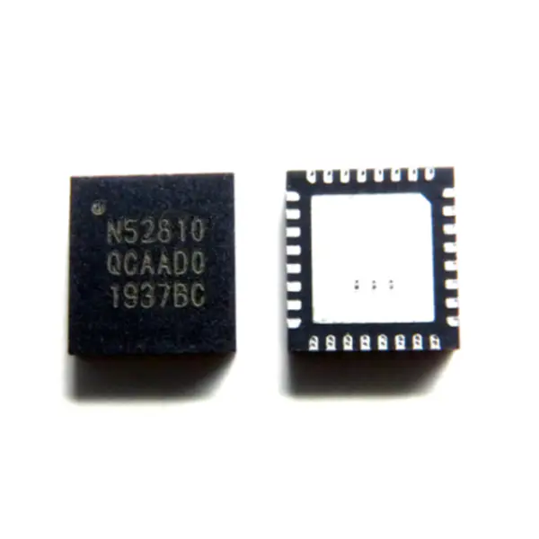 Stromsparender RF BLE5.0 Chip NRF52810-QCAA-T NRF52810-QCAA-R NRF52810-QCAA-R7 IC RF TXRX+MCU BT 32WFQFN