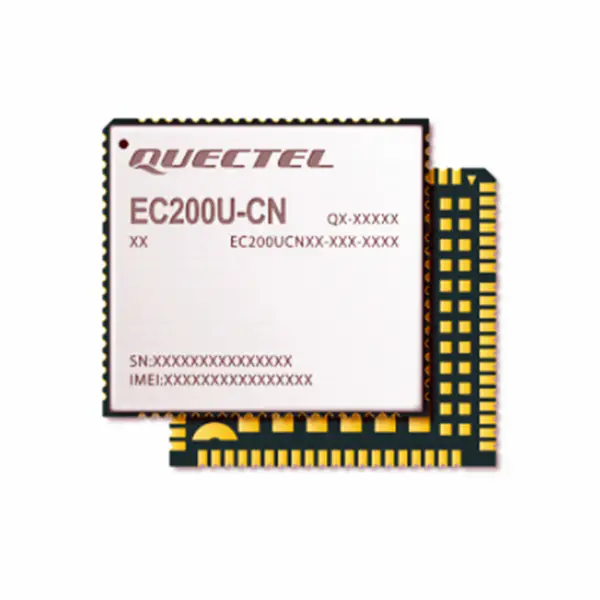Quectel 4G LTE Cat 1 Wireless BT GNSS Modul EC200U EC200U-CN Downlink 10 Mbps Uplink 5 Mbps