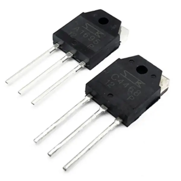 Audio-Leistungsrohre Elektronisches Bauteil IC Chip A1695 C4468 2SA1695 2SC4468 TRANS PNP 140V 10A TO3P