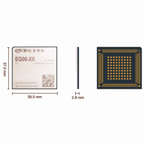 4G Funkmodul EG06 LTE-A Cat 6 EG06-E EG06ELA-512-SGA Modul LGA M2M und IoT Anwendungen