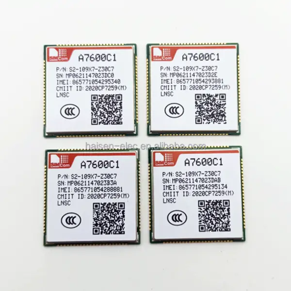 SIMCOM 4G LTE Cat1 LGA + LCC Modul A7600E-LNSE A7600C1-LNSE A7600E-HNVW