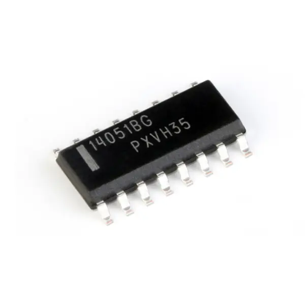 8-Kanal-Analog-Multiplexer-IC Chip MC14051BDR2G MC14051BDG MC14051BDTR2G IC MUX/DEMUX 8X1 16SOIC