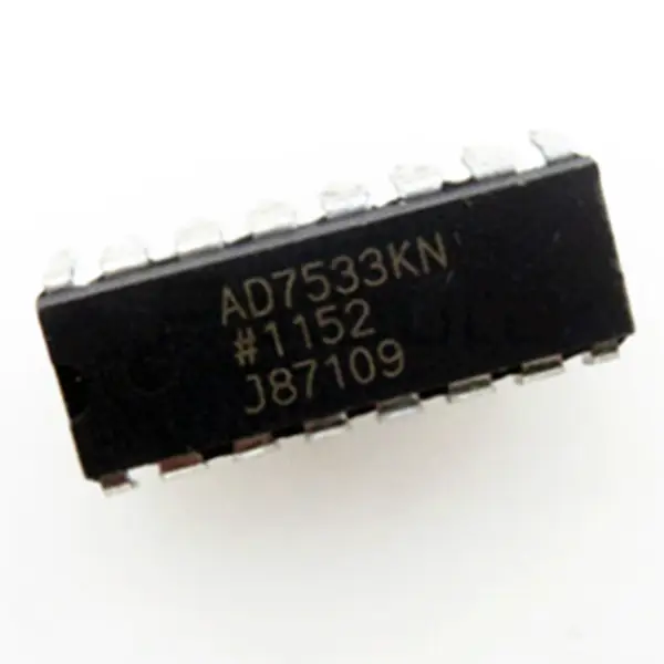 Analog-Digital-Wandler IC-Chip AD7533 AD7533KNZ AD7533JNZ AD7533LN IC DAC 10BIT A-OUT 16DIP