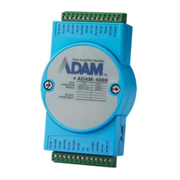 Advantech 8-Kanal-Leistungsrelais-Ausgangsmodul mit Modbus ADAM-4069-B