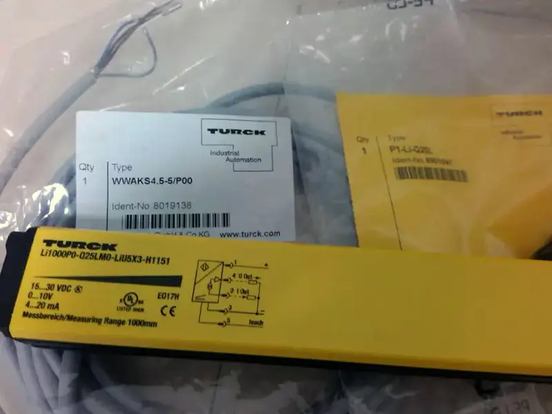 IFM Turck Näherungsschalter ifm sensor Näherungsschalter Bi50U-Q80-AN6X2-H1141 Bi50UQ80AN6X2H1141