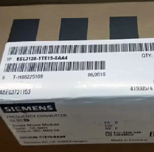 Siemens Leistungsmodul 6SL3210-1PB13-8UL0 6SL32101PB138UL0