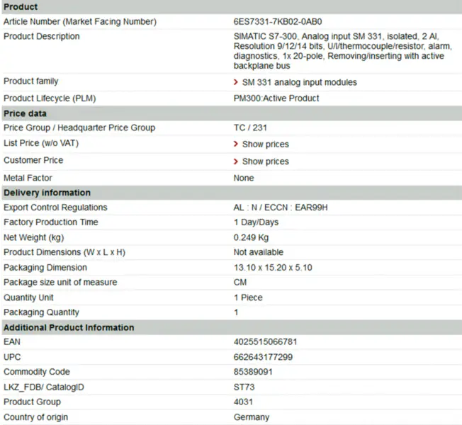 Steuerungsmodul 6ED1052-2FB08-0BA1 6ED10522FB080BA1
