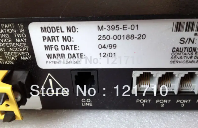 Teltone Teltone SLSS M-395-E-01 4 Port 250-00188-20 Industrie-Motherboard