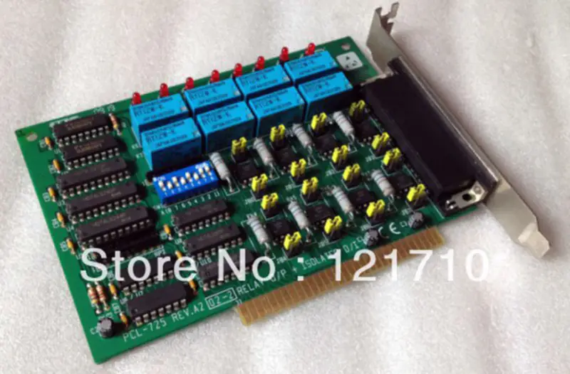 Advantech PCL-725 REV.A2 RELAY O/P + ISOLATED O/I Industrie-Motherboard