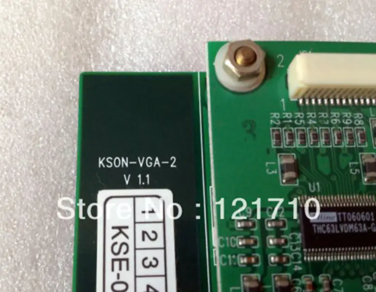 THS-2005 ISA-Schnittstelle LCD-Anzeigekarten KSON-VGA-2 V 1.1 Industrie-Motherboard