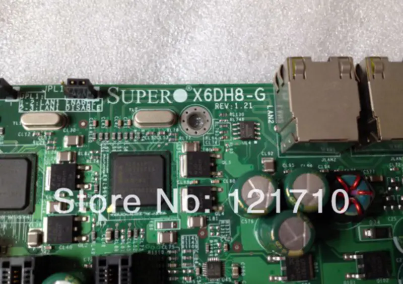 SUPER Workstation- und Server-Motherboard Supermicro X6DH8-G REV 1.21 Dual XEON 604 Sockel Industrie-Motherboard