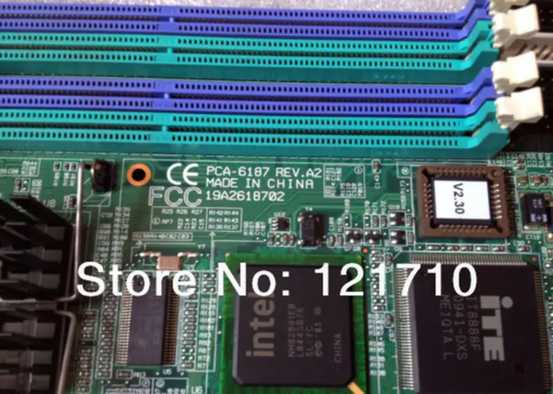 Advantech Hauptplatine PCA-6187 REV.A2 865 Chipsatz Industrie Hauptplatine
