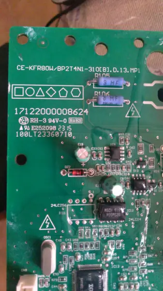 Media CE-KFR80W BP2T4N1-310.B.D.13.MP1 17122000008624 Hauptplatine
