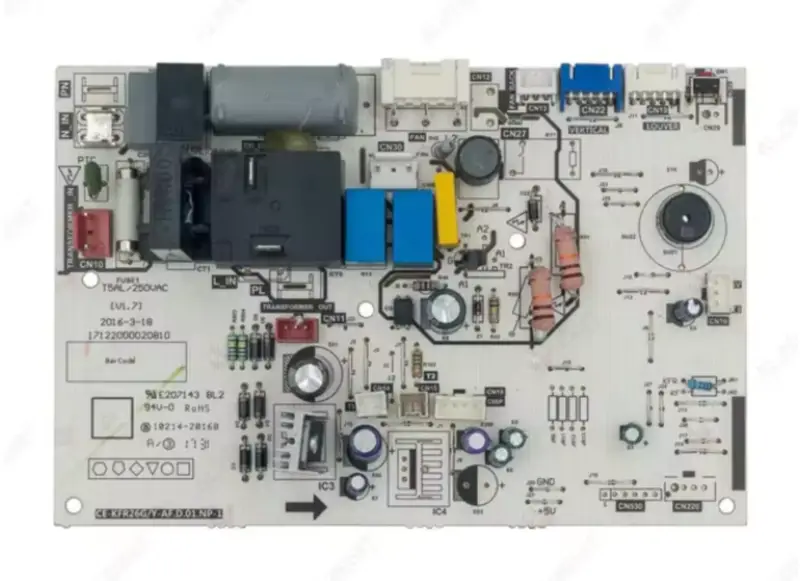 Midea Klimagerät Inneneinheit Steuerplatine CE-KFR26G/Y-AF.D.01.NP-1 Leiterplatte 17122000020810