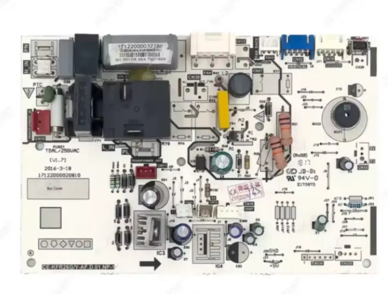 Midea Klimagerät Inneneinheit Steuerplatine CE-KFR26G/Y-AF.D.01.NP-1 Leiterplatte 17122000020810