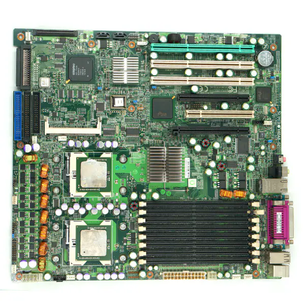 SUPER Workstation-Platine SUPER X6DA8-G2 REV 3.00 mit dualem Xeon 604-Sockel und scsi 68 pin raid interface Industrie-Motherboard