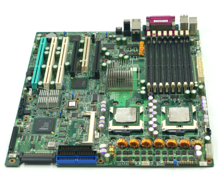 SUPER Workstation-Platine SUPER X6DA8-G2 REV 3.00 mit dualem Xeon 604-Sockel und scsi 68 pin raid interface Industrie-Motherboard