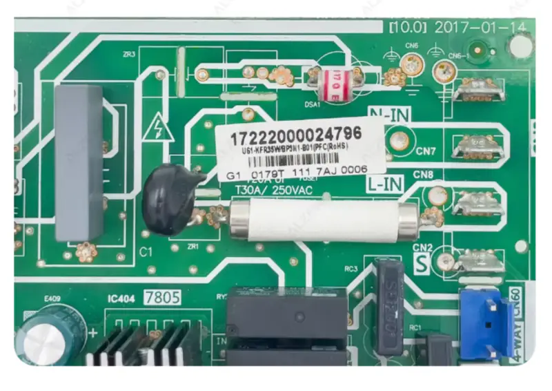 Midea Klimagerät Außeneinheit Steuerplatine US1-KFR35W/BP3N1-B01(PFC) PCB 17222000024796