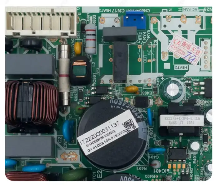 Midea Klimagerät Außeneinheit Steuerplatine EU-KFR35W/BP3N8-X130 Schaltung PCB 17222000031137
