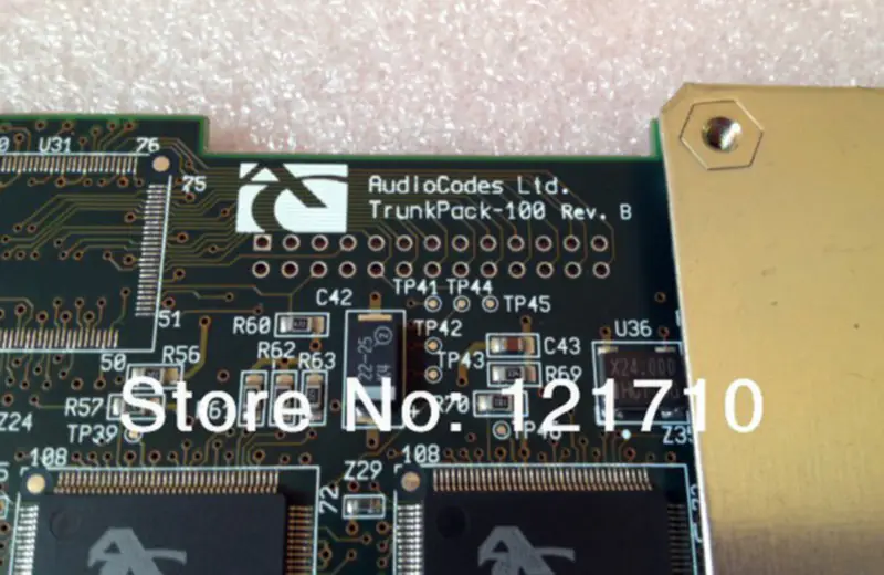 AudioCodes-Karte AudioCodes TrunkPack-100 REV.B PCI-Schnittstelle Industrie-Motherboard