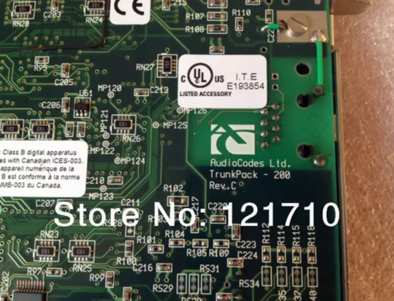 Audiocodes AudioCodes TrunkPack-200 REV.C TXB-22 REV.A Industrie-Motherboard