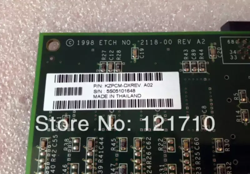 SCSI-Karte KZPCM-DXREV A02 2118-00 REV A2 DS10 DS15 Workstation Industrie-Motherboard