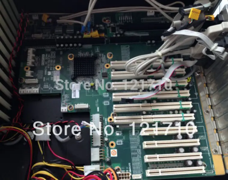 Advantech-Karte PCE-5B12-64 REV.B1 PCI- und ISA-Steckplatz Industrie-Motherboard