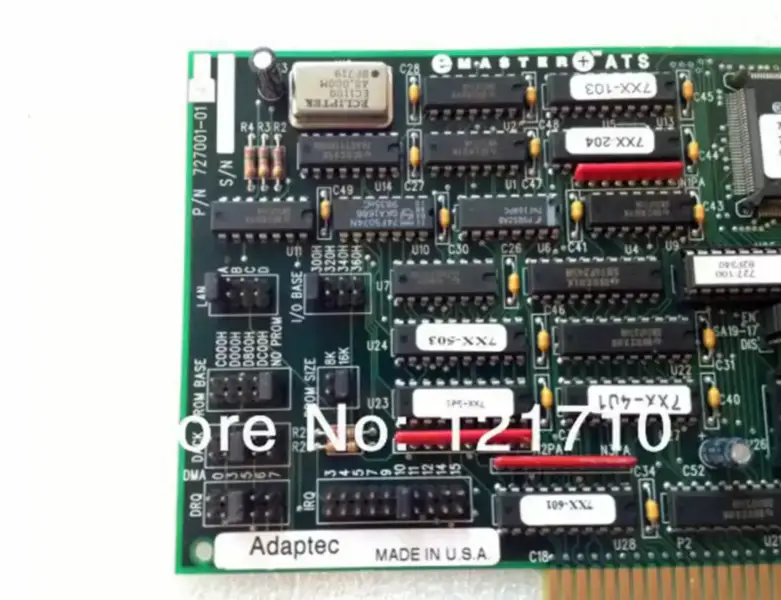 Adaptec-Karte Adaptec EMASTER ATS ISA-Schnittstelle Netzwerk-Controller 727001-0104 Industrie-Motherboard
