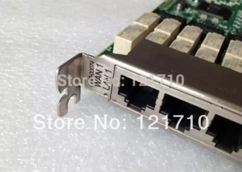 Silicom RiverBed QUAD COPPER GIG-E BYPASS PCI-X SERVER ADAPTER CMP-00074 Industrie-Motherboard