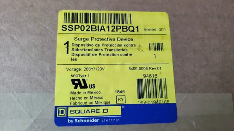 Schneider SSP02BIA12PBQ1 ÜBERSTROMSCHUTZGERÄT