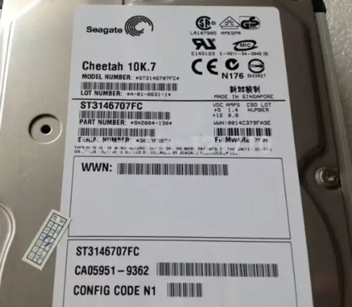 Fujitsu Siemens 146GB FC CA06800-E415 CA05951-9362 für fujitsu eternus 3000 storages industrial motherboard