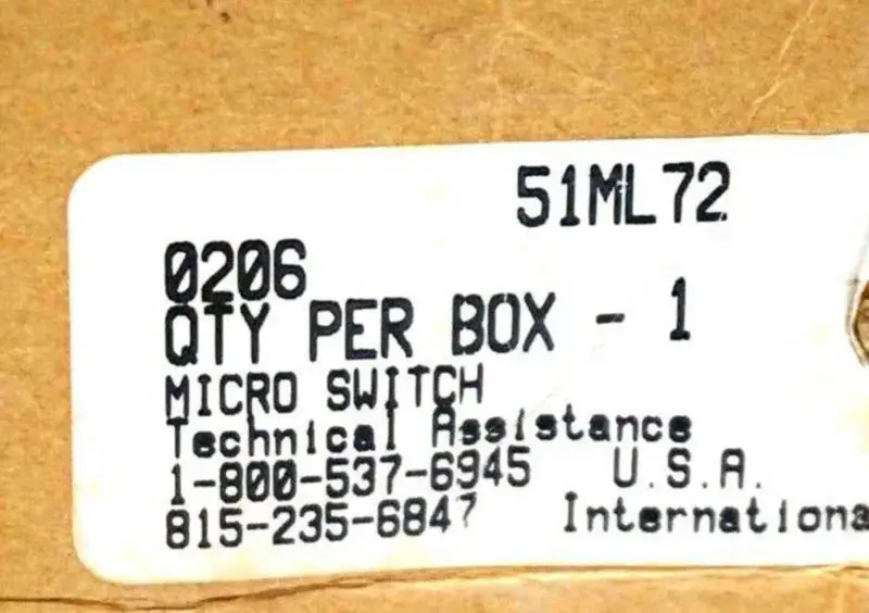 MIKROSCHALTER 51ML72