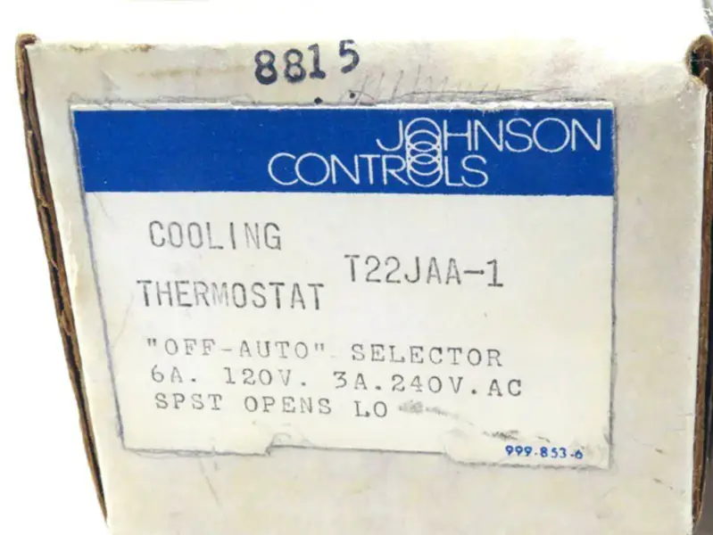 JOHNSON STEUERUNG T22JAA-1