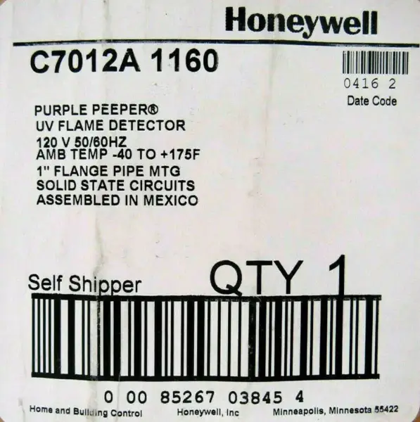 HONIGWELL C7012A-1160