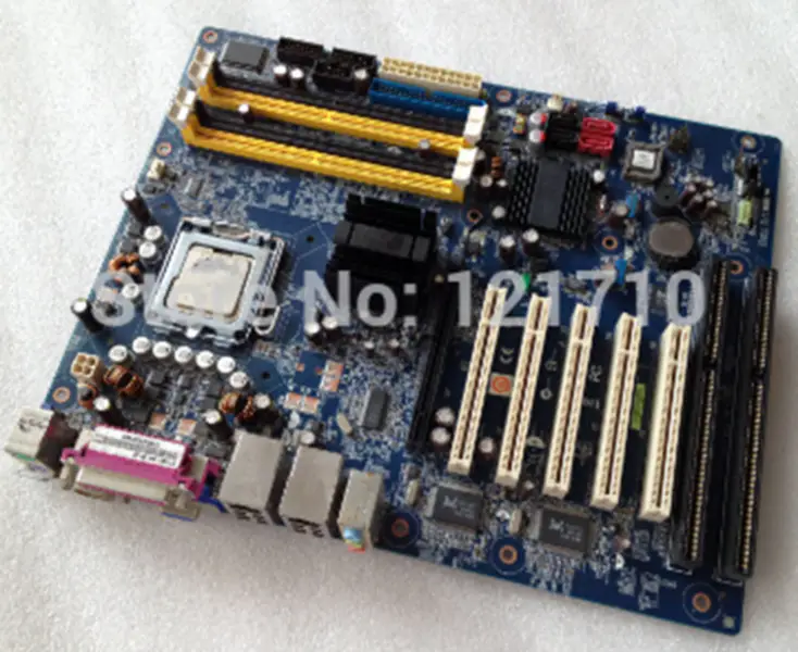 Advantech Platine I915GV-INA R1.00 LGA775 SOCKET 2*ISA 5*PCI 1*PCIE Industrie-Motherboard