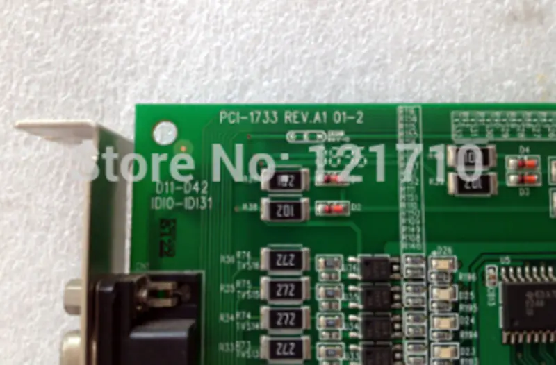 Advantech-Karte PCI-1733 REV.A1 01-2 32-Kanal Isolierter Digitaler Eingang PCI-Karte Industrie-Motherboard